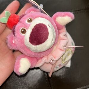 Disney Pixar Toy Story Pink Plush Keychain
